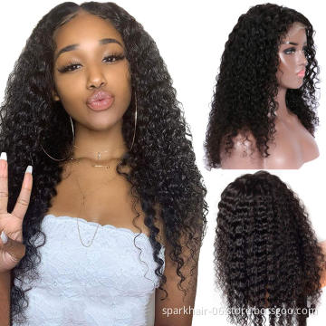 Cheap 13x6 Transparent Mink Water Wave Virgin HD Lace Front Wig,Raw Human Hair Wigs for Black Women Full Virgin Hair Lace Wigs